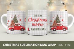 Christmas mug, funny christmas sublimation mug wrap Product Image 1