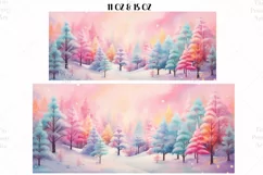 Christmas Mug Wrap Sublimation Designs, Christmas Tree Mug, Christmas Png