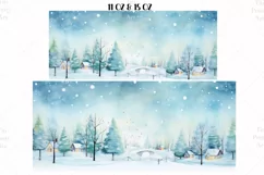 Christmas Mug Wrap Sublimation Designs, Christmas Tree Mug, Christmas Png
