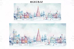 Christmas Mug Wrap Sublimation Designs, Christmas Tree Mug, Christmas Png