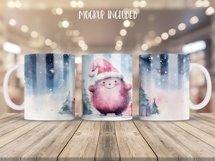 Christmas Mug Wrap Sublimation Designs, Christmas Gingerbread Mug, Christmas Png