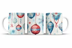 Christmas Mug Wrap Sublimation Designs, Christmas Tree Mug, Christmas Png