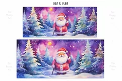 Christmas Mug Wrap Sublimation Designs, Christmas Santa Mug, Christmas Png