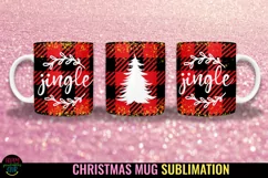CHRISTMAS MUG WRAP SUBLIMATION I HOLIDAY MUG WRAP SUBLIMATION
