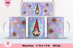 This is a Christmas mug sublimation wrap design in PNG file format. It is with a very high resolution and is perfect for mug gifts.