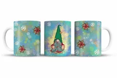 This is a Christmas mug sublimation wrap design in PNG file format. It is with a very high resolution and is perfect for mug gifts.