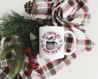 Creepy Christmas sublimation design - Hot Chocolate png Product Image 3