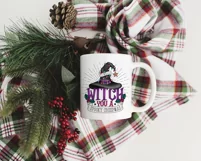 Creepy Christmas sublimation design - Christmas Witches hat Product Image 3