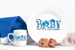 Winter Girl | Baby its cold outside | Winter Sublimation Product Image 5