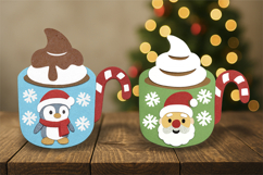 christmas mug 3D SVG Product Image 4