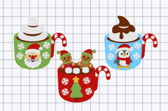 christmas mug 3D SVG Product Image 2