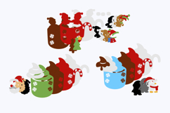 christmas mug 3D SVG Product Image 3