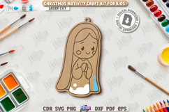 Paintable Nativity Ornaments Laser Cut Bundle|Xmas Ornaments Product Image 4