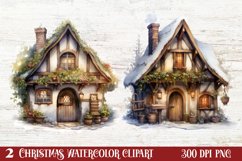 Christmas Nativity Watercolor Clipart, Christmas PNG Product Image 1
