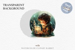 Christmas Night Fantasy Kids Clipart Winter Childrens Book Art Image Watercolor Transparent Print illustration sublimation printable digital junk journaling  watercolor Christmas Night Kids, Cute Winter Children clipart, xmas child, Girl Boy fantasy art