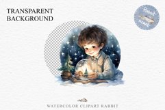 Christmas Night Fantasy Kids Clipart Winter Childrens Book Art Image Watercolor Transparent Print illustration sublimation printable digital junk journaling  watercolor Christmas Night Kids, Cute Winter Children clipart, xmas child, Girl Boy fantasy art