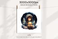 Christmas Night Fantasy Kids Clipart Winter Childrens Book Art Image Watercolor Transparent Print illustration sublimation printable digital junk journaling  watercolor Christmas Night Kids, Cute Winter Children clipart, xmas child, Girl Boy fantasy art