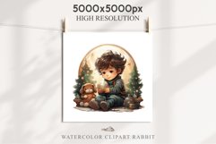 Christmas Night Fantasy Kids Clipart Winter Childrens Book Art Image Watercolor Transparent Print illustration sublimation printable digital junk journaling  watercolor Christmas Night Kids, Cute Winter Children clipart, xmas child, Girl Boy fantasy art