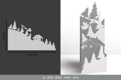 Christmas Night Folding Papercut Product Image 1