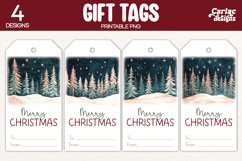 christmas night gift tags