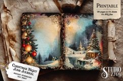 Christmas Night Junk Journal Pages Product Image 3