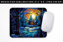Christmas Mouse Pad Design | Mouse Pad Sublimation PNG Product Image 1