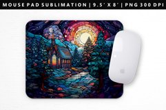 Christmas Mouse Pad Design | Mouse Pad Sublimation PNG Product Image 1