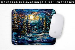 Christmas Mouse Pad Design | Mouse Pad Sublimation PNG Product Image 1
