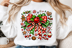 Christmas Nurse Png, Nurse Stethoscope Christmas png, Product Image 3