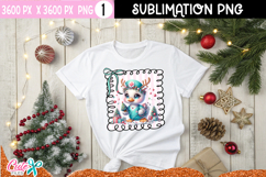 Christmas Nurse Sublimation Design PNG