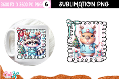 christmas nurse Sublimation mug