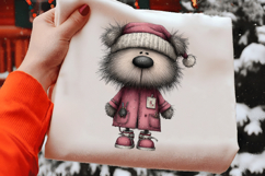 Christmas Nurse Teddy Bear Clipart Product Image 2