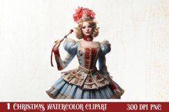 Christmas Nutcracker Sublimation Clipart, Christmas PNG Product Image 1