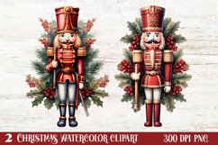 Christmas Nutcracker Clipart Sublimation, Christmas PNG Product Image 1