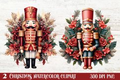 Christmas Nutcracker Clipart Sublimation, Christmas PNG Product Image 1