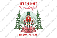 Christmas Nutcracker Snow Globe Png Product Image 1
