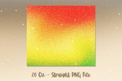 Christmas Ombre Glitter Tumbler Design PNG 6 Product Image 2