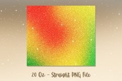 Christmas Ombre Glitter Tumbler Design PNG 8 Product Image 2