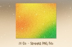 Christmas Ombre Glitter Tumbler Design PNG 9 Product Image 2