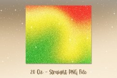 Christmas Ombre Glitter Tumbler Design PNG 93 Product Image 2