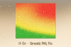 Christmas Ombre Glitter Tumbler Design PNG 97 Product Image 2