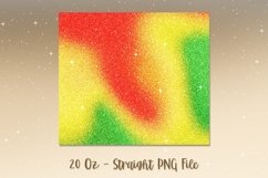 Christmas Ombre Glitter Tumbler Design PNG 99 Product Image 2