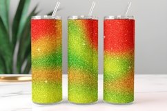 Christmas Ombre Glitter Tumbler Design PNG 110 Product Image 1