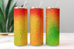 Christmas Ombre Glitter Tumbler Design PNG 103 Product Image 1