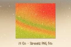 Christmas Ombre Glitter Tumbler Design PNG 107 Product Image 1