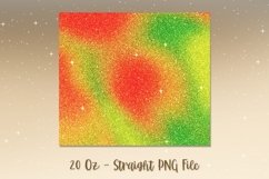 Christmas Ombre Glitter Tumbler Design PNG 109 Product Image 2