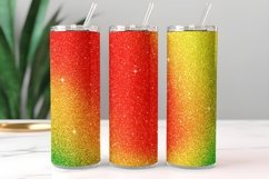 Christmas Ombre Glitter Tumbler Design PNG 111 Product Image 1