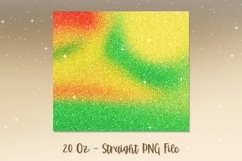 Christmas Ombre Glitter Tumbler Design PNG 120 Product Image 2