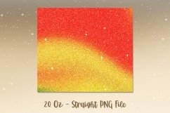 Christmas Ombre Glitter Tumbler Design PNG 112 Product Image 2