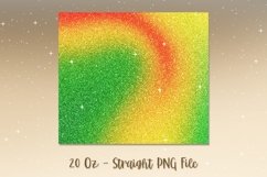 Christmas Ombre Glitter Tumbler Design PNG 113 Product Image 2